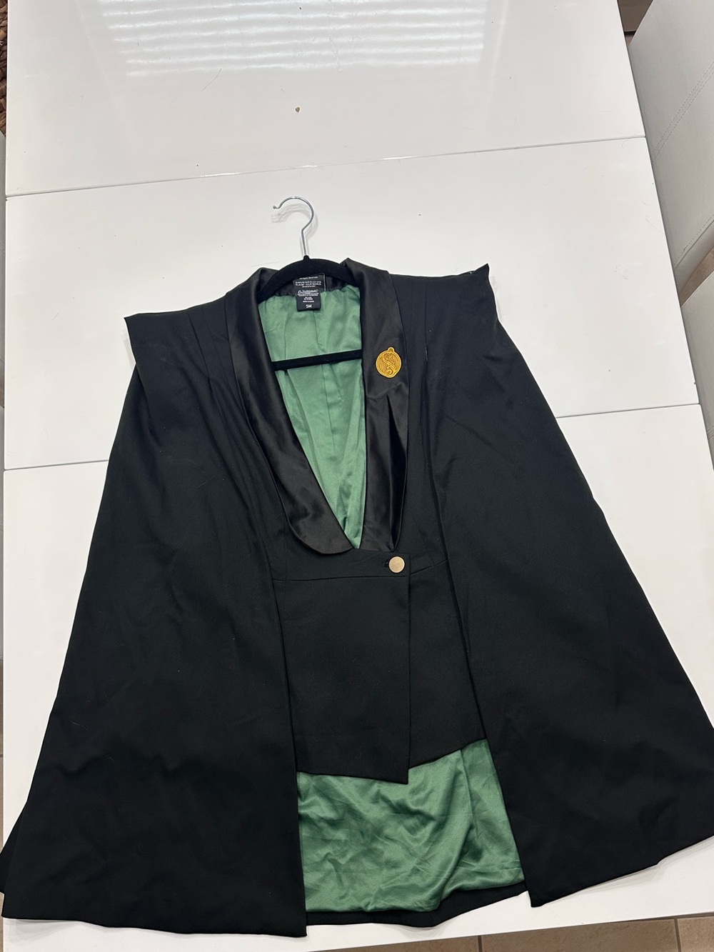 Her Universe Black Jacket with Green Satin Lining